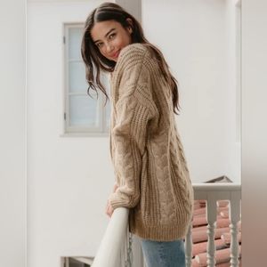 Jenni Kayne Cable Cacoon Cardigan